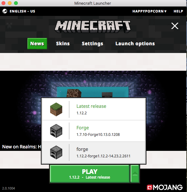 minecraft screensaver for mac